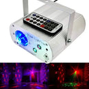 Canhão Raio Laser Holográfico Rgb C/ Controle Festa