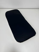 Colchão Carrinho Bebê Acolchoado Colchonete Moises Algodão Cor Preto