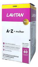 Lavitan A-Z Mulher com 60 Comprimidos Suplemento Vitaminico