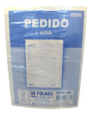 20 Blocos Pedido Multivias Pequeno 1 Via 50 Folhas 10,4x14,3