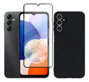 Capa Capinha Case + Película 3d Para Galaxy A14 5g Sm Preto