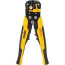 Alicate Decapador Vonder Fios Eletricista 0.2mm² 6.0mm² Cortador E Crimpador Profissional 8 Polegadas 203mm - Preto e Amarelo 32g