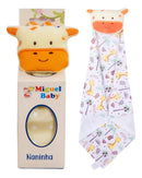 Naninha Para Bebe Bichinhos Com Porta Chupeta Pe Girafa