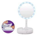 Espelho Led Dobravel De Maquiagem Rosto Make