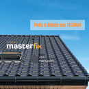 Tinta Emborrachada Masterfix 4kg Impermeável Flexível Acabamento Fosco Cor Branco 3.6 L