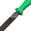 Lima Chata 200mm 8'' Com Cabo Afiar Facão Faca Enxada Foice