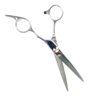 Tesoura Cortar Cabelo Cabeleireiro Descanso Dedo Inox 17cm