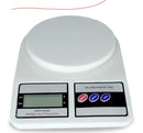 Balança de cozinha digital SQ Cozinha SF400 pesa até 10kg Branco