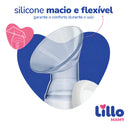 Bomba Coletora De Leite Materno Com 3 Frascos 120ml - Lillo