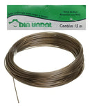 Corda Varal De Aço Revestido Em Pvc 15m Resistente Full