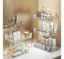 Organizador 2 Andares Cosméticos Prateleira De Maquiagem Cor Transparente