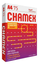 Papel sulfite A4 Chamex resma 500 folhas 75g 210mmx297mm branco