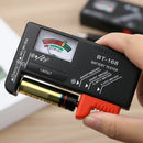 Testador Medidor Carga Pilha Aa Aaa Bateria Analogico 9v Verde