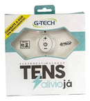 G-Tech Eletroestimulador Massageador Tens Alivio Já Anvisa Cor Branco Bi