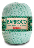 1 Barbante Barroco Fio 6 Maxcolor 200g - VERDE CANDY 2204