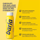 Kit 3 Talco Leite De Rosas Barla Perfumado Em Frasco 140g