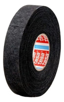 Kit 5 Fitas Tecido Isolante Chicote Automotivo Anti Chama 25m x 19mm Preta Tesa