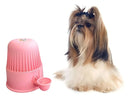 Bebedouro para animais de estimação automático Vida Mansa Comedouro / Bebedouro com capacidade de 2L rosa