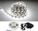 Fita Led 2835 Branco Frio 300 Leds 5 Metros + Fonte Cor da luz Branco-frio