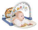Tapete de Atividades Bebê Piano Musical Lion Maxi Baby - Azul