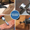 10 Fresa Lima Rotativa Metal Duro Escarear Madeira Aço Ferro