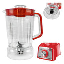 Copo para Liquidificador Compativel Mondial Inox Turbo L1000 - L1100 - L1200 Cor Vermelho