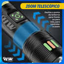 Lanterna Led Hw Recarregável Usb Tática Profissional Camping Pesca Emergência À Prova D'água