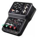 Mesa Mixer Placa De Som Teyun Q-12 Interface De Audio Usb Pc