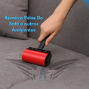 Rolo Adesivo Tira Pelo De Roupa Rolinho Lavável Tira Lã Removedor Cabelo Rolo Mágico Tira Pelos Roupa Sofá Cães Gatos Aletronix