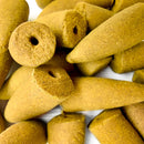 Incenso Cone Cascata Golden Índia 5 Caixas Com 10 Cones Fragrância Nag Champa