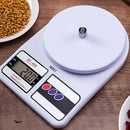 Balança Digital De Precisão Cozinha 10kg Nutrição E Dieta Capacidade Máxima 10 Kg Cor Branco Be Smart com Pilhas