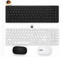 Piracomp Kit Teclado E Mouse Sem Fio Usb Slim Cor Preto 2.4ghz Qwerty