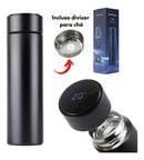 Garrafinha Térmica Inox Squeeze Água Gelada Display Preto