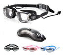 Óculos De Natação Profissional Antiembaçamento  Transparente