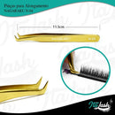Pinça de extensão de cílios Nagaraku N-04 Gold Volume