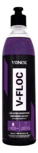 Shampoo Automotivo Neutro Concentrado V-floc Vonixx 500ml