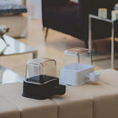 Bebedouro Cães Gatos Pelo Longo 2 Litros Filtro De Carvao Cor Vinho