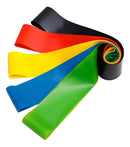 Kit 5 Faixa Elástica Super Mini Band Para Treino Exercícios Pdo Store