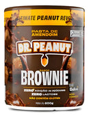 Pasta De Amendoim Com Whey Protein - 600g - Dr. Peanut Sabor Brownie