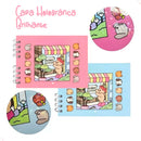 Livro Colorir Bobbie Goods Ursinho 100 Páginas Capa Dura Cor Rosa-claro