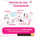 Kit Alongamento Unha Copo Dappen Monomer Pincel Pó Acrílico