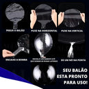 Bobo Ballon Bubble kit 50 balão 18 polegadas 45cm