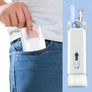 Escova Macia Limpa Teclado 7 Em1 Pc Limpador Fone De Ouvido