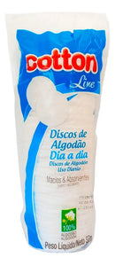 Algodão Redondo Disco Dia A Dia Macio E Absorvente Com 37g