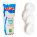 Algodão Redondo Disco Dia A Dia Macio E Absorvente Com 37g
