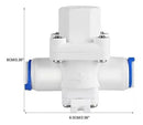 Valvula Redutora De Pressao Para Filtros Purificador De Agua