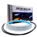 Fita Led Automotiva 60cm 12v Farol Drl + Seta Sequencial