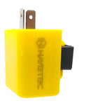 Rele 2 Pinos Chicote Pisca Seta Moto Universal Led Amarelo