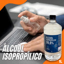 1l Álcool Isopropilico De Limpeza Para Uso Diversos