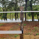 Fita Eletro Plástico Cerca Elétrica Rural Choque 200 Metros